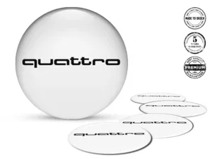 Audi Adesivo Silicone Edizione Emblemi Cerchio Custom